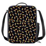 LGBT Pride Rainbow Flag Pattern Print Crossbody Lunch Bag
