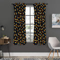 LGBT Pride Rainbow Flag Pattern Print Grommet Curtain Panels