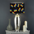 LGBT Pride Rainbow Flag Pattern Print Drum Lamp Shade