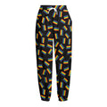 LGBT Pride Rainbow Flag Pattern Print Fleece Lined Knit Pants