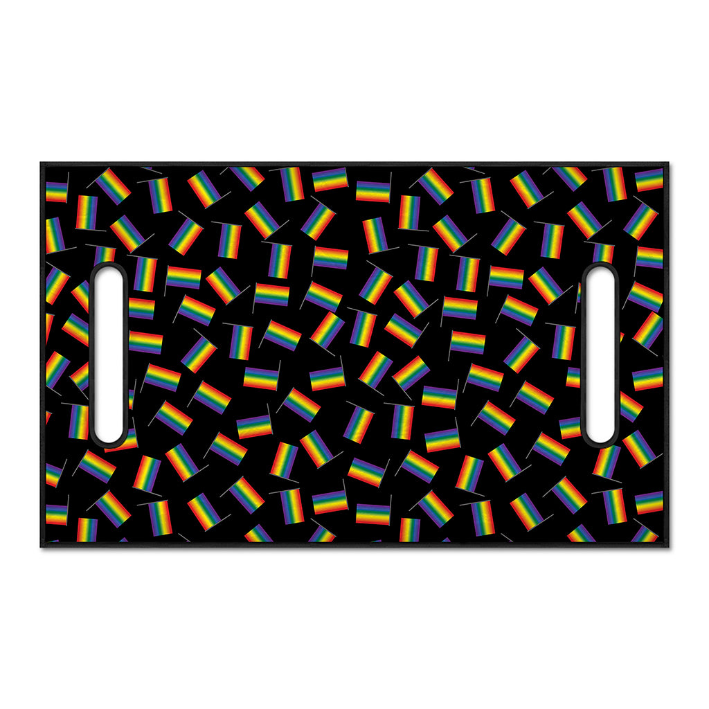 LGBT Pride Rainbow Flag Pattern Print Golf Cart Seat Cover