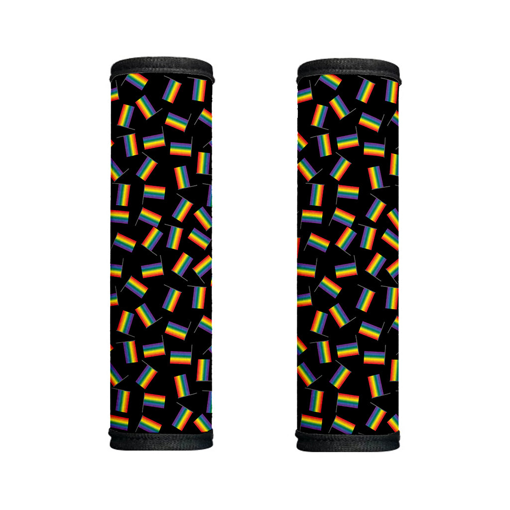 LGBT Pride Rainbow Flag Pattern Print Handle Covers