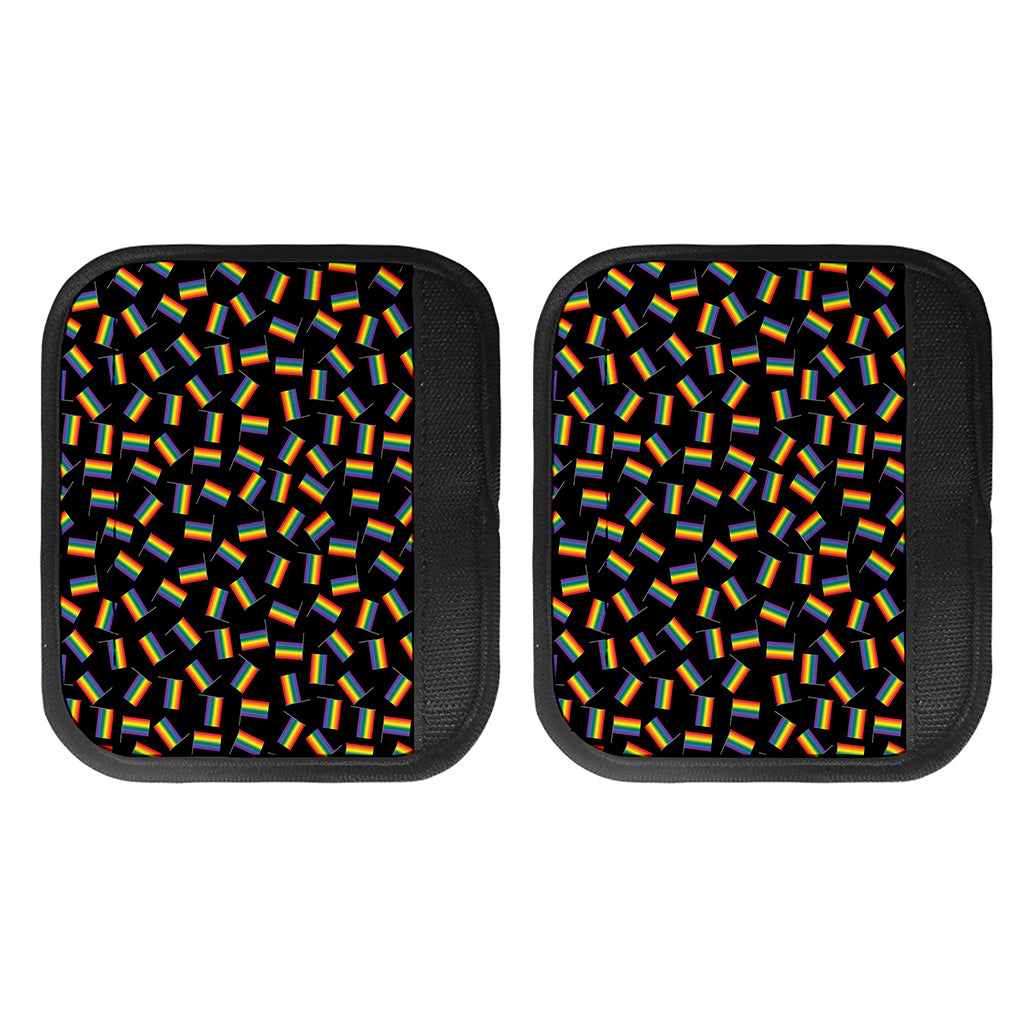 LGBT Pride Rainbow Flag Pattern Print Handle Covers