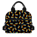 LGBT Pride Rainbow Flag Pattern Print Insulated Lunch Bag