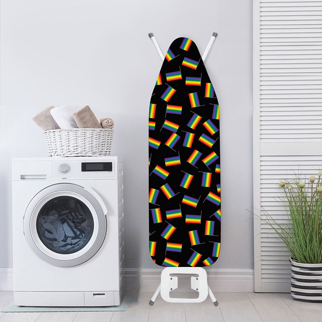 LGBT Pride Rainbow Flag Pattern Print Ironing Board Cover