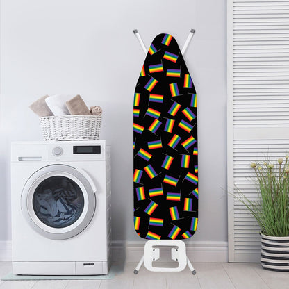 LGBT Pride Rainbow Flag Pattern Print Ironing Board Cover