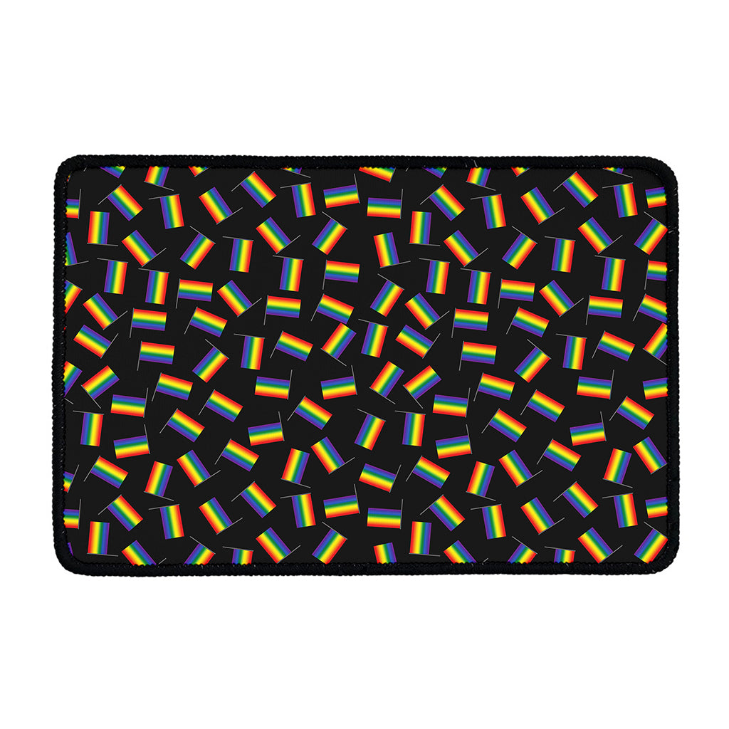 LGBT Pride Rainbow Flag Pattern Print Kitchen Mat