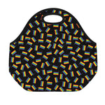 LGBT Pride Rainbow Flag Pattern Print Neoprene Lunch Bag