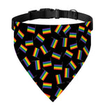 LGBT Pride Rainbow Flag Pattern Print Over The Collar Dog Bandana