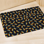 LGBT Pride Rainbow Flag Pattern Print Polyester Doormat