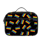 LGBT Pride Rainbow Flag Pattern Print Portable Lunch Bag