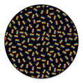 LGBT Pride Rainbow Flag Pattern Print Round Floor Mat