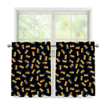 LGBT Pride Rainbow Flag Pattern Print Tier Curtains