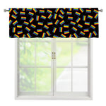 LGBT Pride Rainbow Flag Pattern Print Window Valance