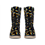 LGBT Pride Rainbow Flag Pattern Print Winter Boots