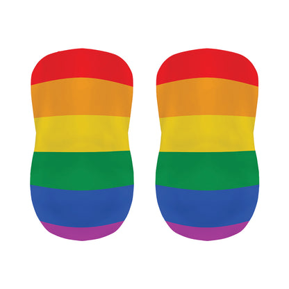 LGBT Pride Rainbow Flag Print Bar Stool Covers