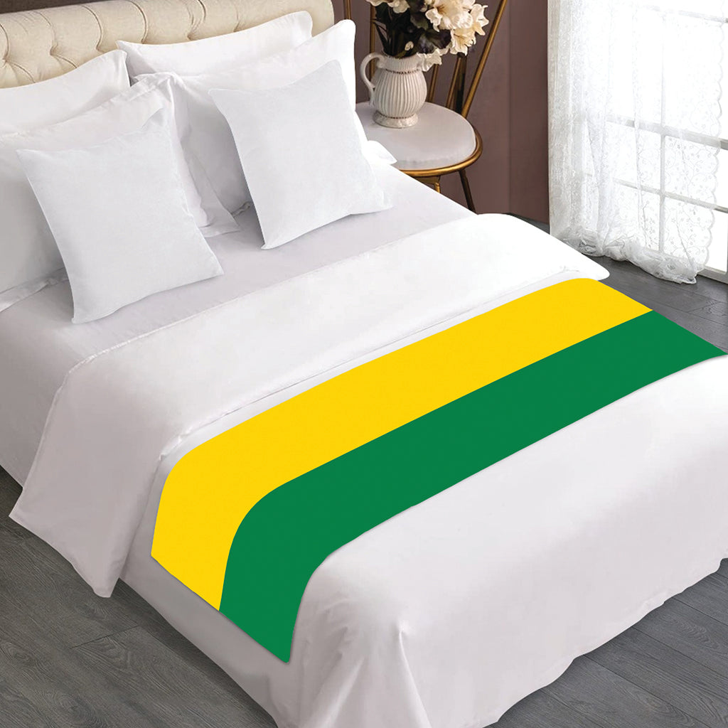 LGBT Pride Rainbow Flag Print Bed Runner
