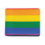 LGBT Pride Rainbow Flag Print Bifold Wallet