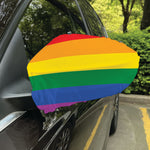 LGBT Pride Rainbow Flag Print Car Side Mirror Covers