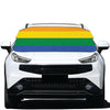 LGBT Pride Rainbow Flag Print Car Windshield Snow Cover