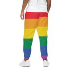 LGBT Pride Rainbow Flag Print Cotton Pants