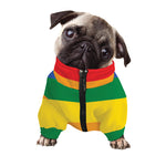 LGBT Pride Rainbow Flag Print Dog Zip Up Jacket