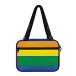 LGBT Pride Rainbow Flag Print Double Strap Bible Bag
