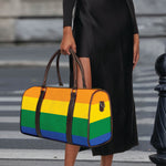 LGBT Pride Rainbow Flag Print Duffle Bag