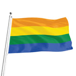 LGBT Pride Rainbow Flag Print Flag