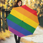 LGBT Pride Rainbow Flag Print Foldable Umbrella