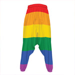 LGBT Pride Rainbow Flag Print Hammer Pants