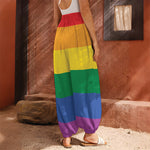 LGBT Pride Rainbow Flag Print Harem Pants