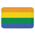 LGBT Pride Rainbow Flag Print Indoor Door Mat