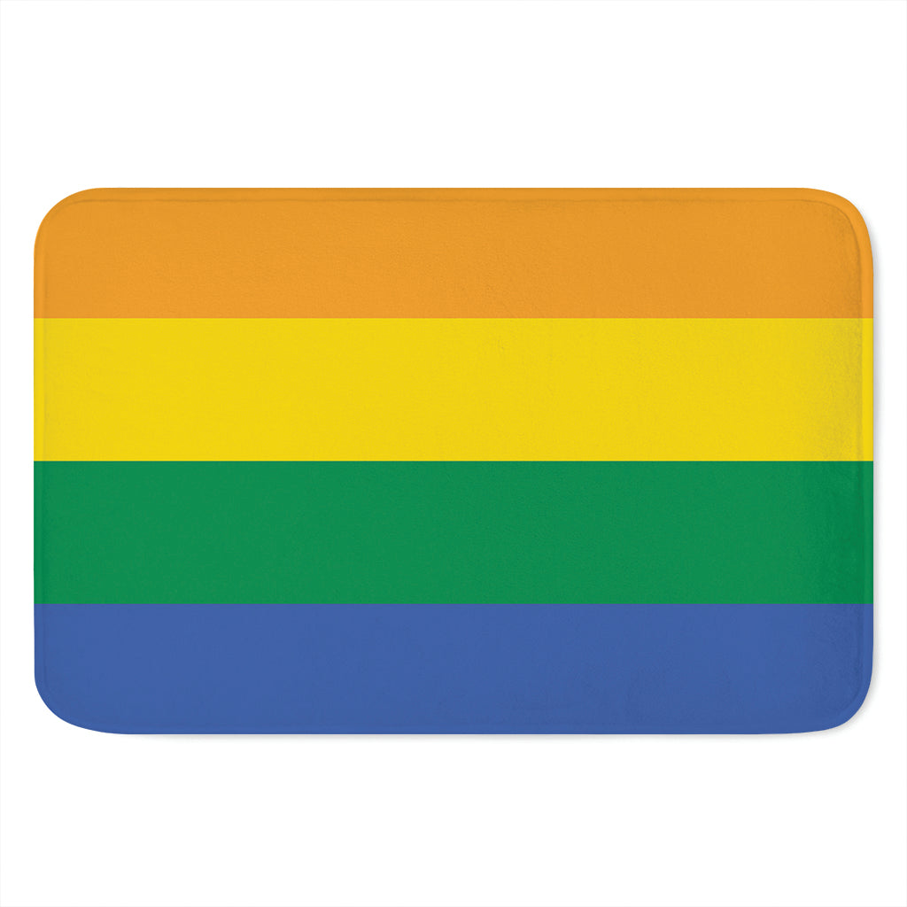 LGBT Pride Rainbow Flag Print Indoor Door Mat
