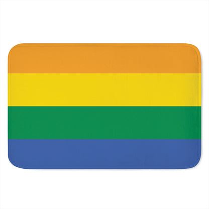 LGBT Pride Rainbow Flag Print Indoor Door Mat