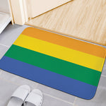 LGBT Pride Rainbow Flag Print Indoor Door Mat