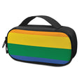 LGBT Pride Rainbow Flag Print Portable Cooler Travel Case
