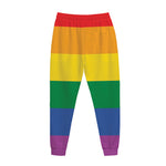 LGBT Pride Rainbow Flag Print Jogger Pants