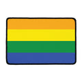 LGBT Pride Rainbow Flag Print Kitchen Mat
