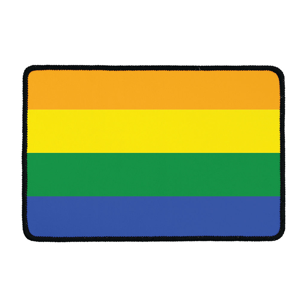 LGBT Pride Rainbow Flag Print Kitchen Mat