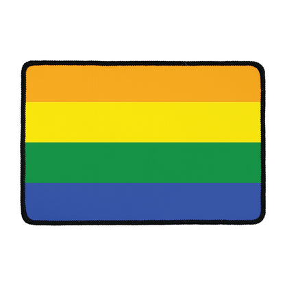LGBT Pride Rainbow Flag Print Kitchen Mat