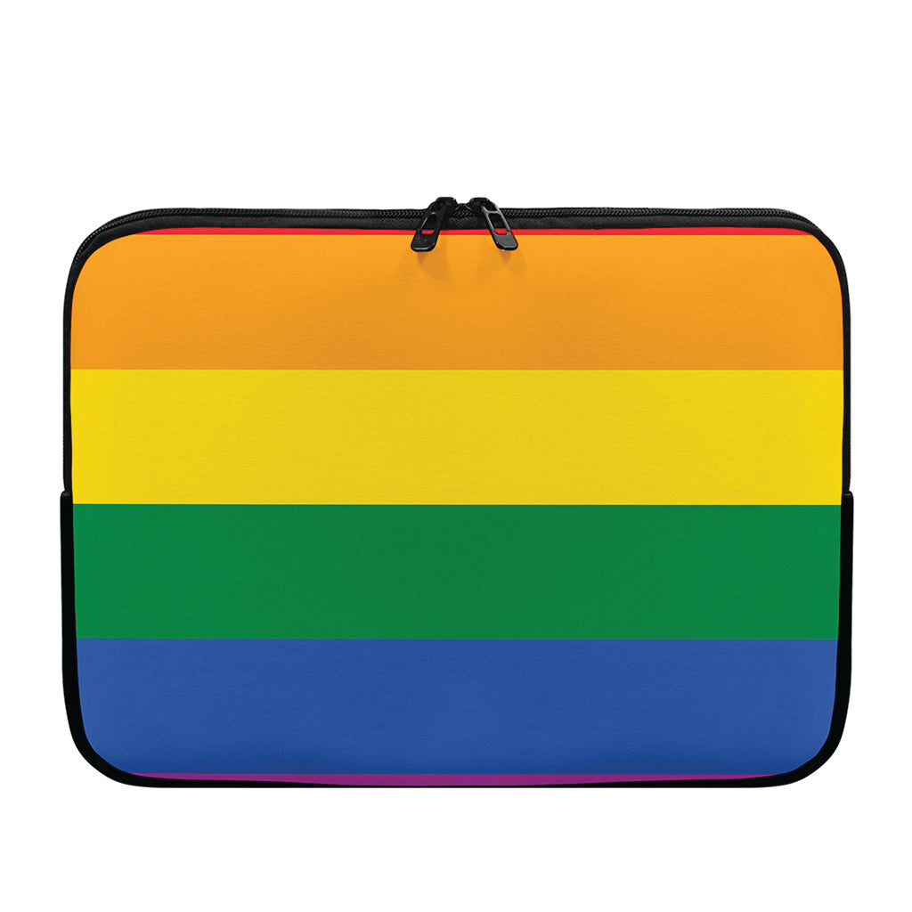 LGBT Pride Rainbow Flag Print Laptop Sleeve
