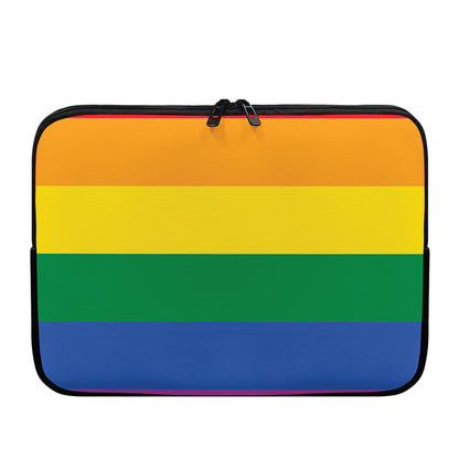 LGBT Pride Rainbow Flag Print Laptop Sleeve