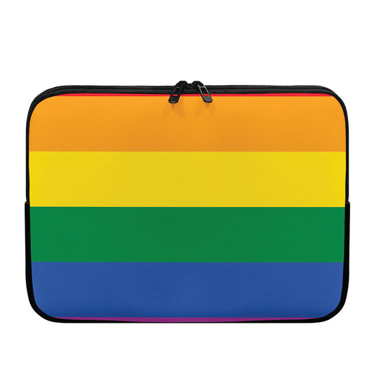 LGBT Pride Rainbow Flag Print Laptop Sleeve
