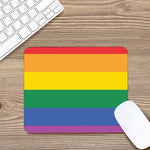 LGBT Pride Rainbow Flag Print Mouse Pad