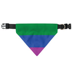 LGBT Pride Rainbow Flag Print Over The Collar Dog Bandana