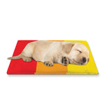 LGBT Pride Rainbow Flag Print Pet Cooling Mat Cover