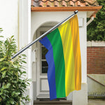 LGBT Pride Rainbow Flag Print Polyester Flag