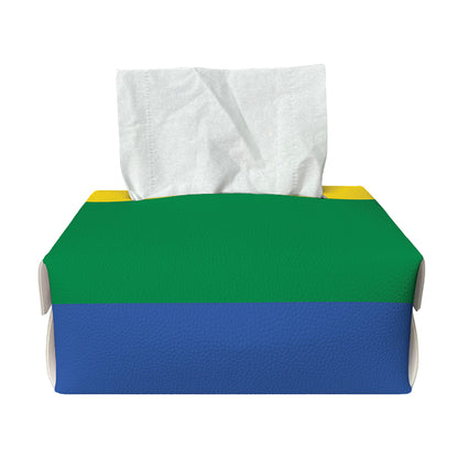 LGBT Pride Rainbow Flag Print Rectangle Tissue Box Cover