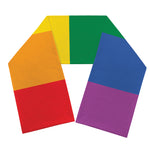 LGBT Pride Rainbow Flag Print Scarf